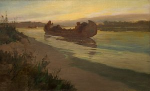 Marquette et Joliet sur le Mississippi