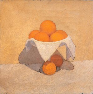 Étal de fruits avec des oranges - Oscar Ghiglia
