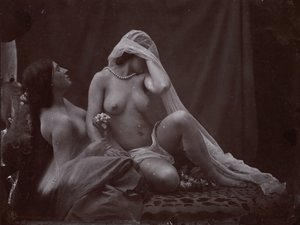 [Étude pour Deux Modes de Vie], vers 1857, imprimé en 1987 - Oscar Gustav Rejlander