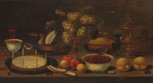Nature morte de banquet - Osias Beert (I) (follower of)