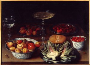Nature morte avec artichauts - Osias the Elder Beert