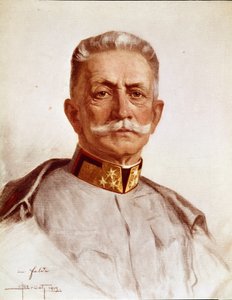 Portrait de Franz Conrad von Hötzendorf, chef d