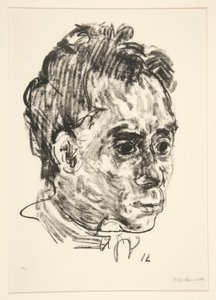 Portrait de Walter Hasenclever - Oskar Kokoschka