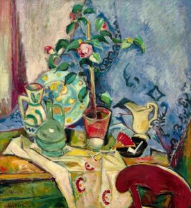 Nature morte avec camélia - Oskar Moll