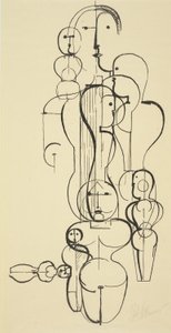 Plan figuratif K 1 - Oskar Schlemmer