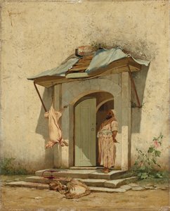 Un boucher ottoman, 1878