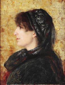Portrait de Naile Hanım - Osman Hamdi Bey