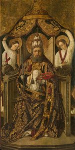 Saint Pierre en trône