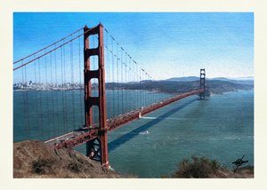 Vue sur la baie du Golden Gate - Osvaldo Russo