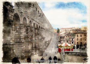 Aqueduc romain de Ségovie - Osvaldo Russo