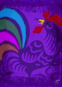Coq plein de vie - Osvaldo Russo