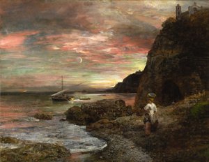 Soleil du soir à Posillipo