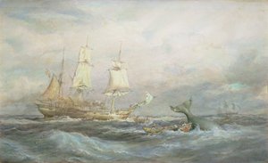 Colonial Whaler "Fame - Oswald Walters Brierly