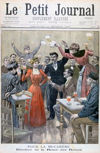 Mi-Carême, élection de la Reine des Reines, 1900