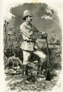 Portrait du Dr. Emile Holub, en tenue d
