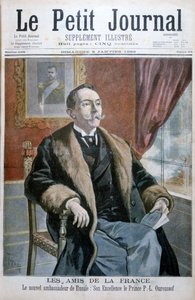 Prince PL Ouroussof, le nouvel ambassadeur de Russie, 1898