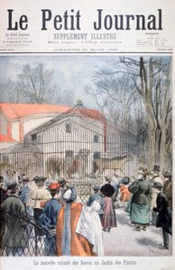 La nouvelle maison des chats sauvages au Jardin des Plantes, Paris, 1895