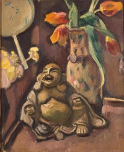Nature morte avec une statuette de Bouddha - Othon Friesz