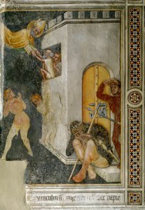 Miracle de Saint Augustin, un prisonnier innocent est libéré - Ottaviano Nelli