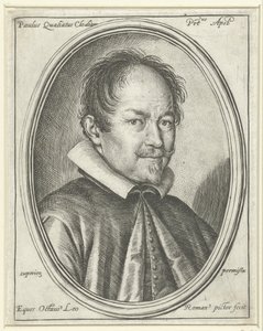 Portrait du compositeur Paolo Quagliati vers 1555-1628, 1623 - Ottavio Maria Leoni