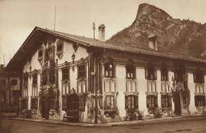 Maison du Dr Lang à Oberammergau
