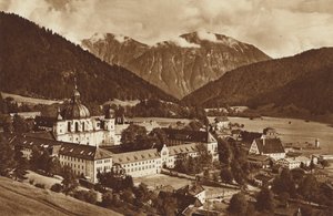 Ettal et son couvent, vers Estergebirge - Otto Ballerstedt