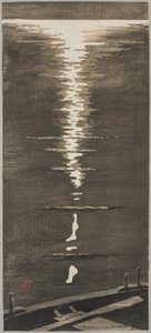 Clair de lune sur la mer - Otto Eckmann