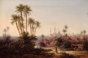 Vue du Caire, 1867 - Otto Georgi