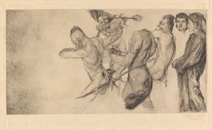 Dante et Virgile visitant l
