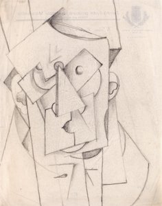 Composition cubiste – La Tête - Otto Gutfreund
