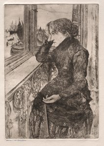 Eaux-fortes de Venise : Belle vue, 1882
