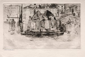 Eaux-fortes de Venise : Pozzo San Vio, 1882 - Otto H. Bacher