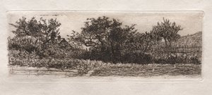 Toits et arbres, 1879 - Otto H. Bacher