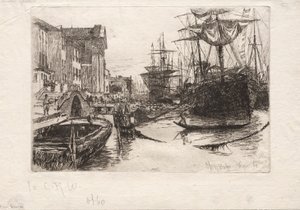 Vue de Venise, 1880