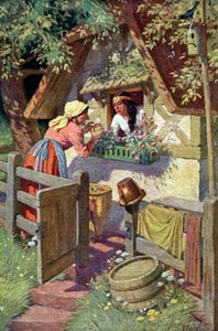 Blanche-Neige et la sorcière - Otto Kubel