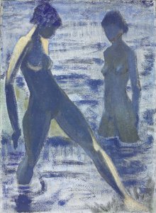 Baigneurs, vers 1927