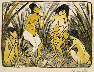 Découverte de Moïse, 1920