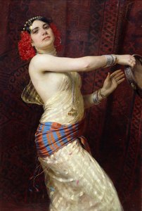 Une danseuse damascène