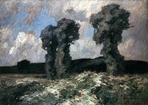 Saules dans la Vallée de la Lahn - Otto Ubbelohde