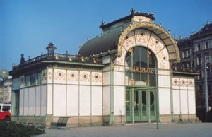 Karlsplatz Stadtbahn, conçu par Otto Wagner (1841-1918)