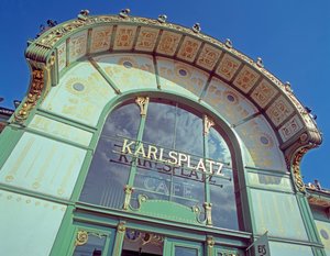 Vue de Karlsplatz Stadtbahn