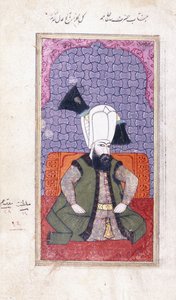 Portrait du sultan Ahmed III - Ottoman School