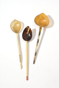 Trois cuillères ottomanes du XVIIIe siècle (Sherbat) - Ottoman School