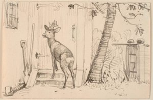 Le cerf devant la porte - P.C. Skovgaard
