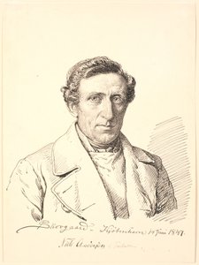 Portrait de Niels Andersen à Forballe - P.C. Skovgaard