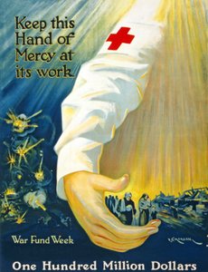 Gardez cette main de miséricorde à son travail, Semaine du Fonds de Guerre, Cent millions de dollars, vers 1917-20