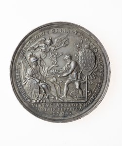 Médaille commémorant les victoires britanniques, 1704