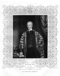 William Pitt, le Jeune, homme politique britannique et Premier ministre, 19e siècle - P. Lightfoot