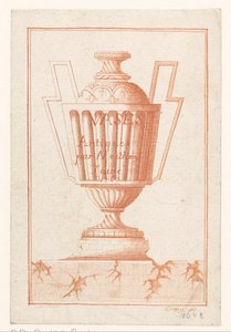 Vase avec anses rectangulaires - P. Moithey (l
