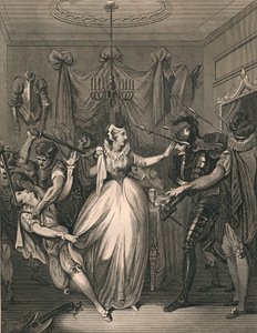 La mort de Rizzio, 1566